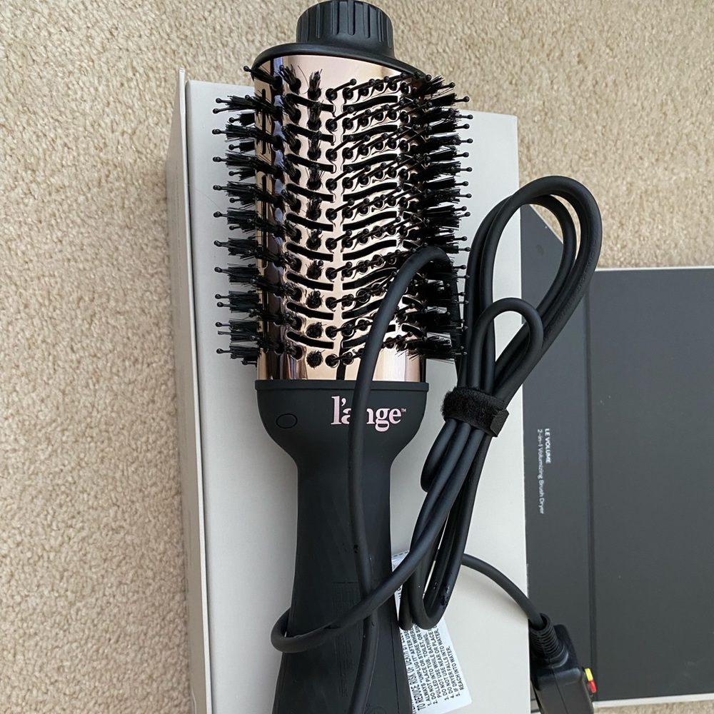 Lange Black and Gold Hair Styling Tool